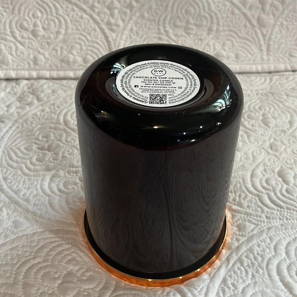 DW Home Chocolate Chip Cookie‎ Candle double wick, New